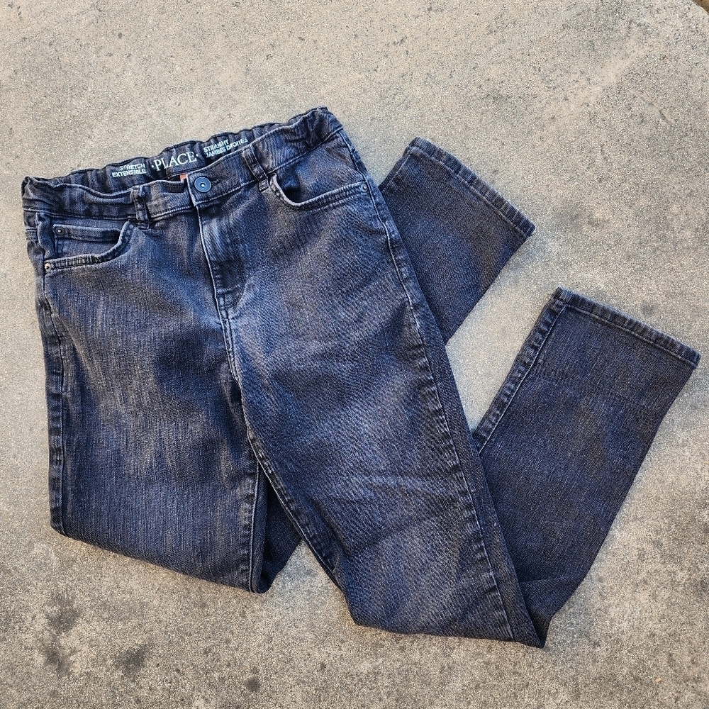 Children's Place Black straight leg jeans Size 16